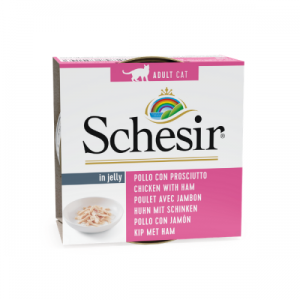 Schesir Chicken with Ham in Jelly, conserva, 85 g - tin