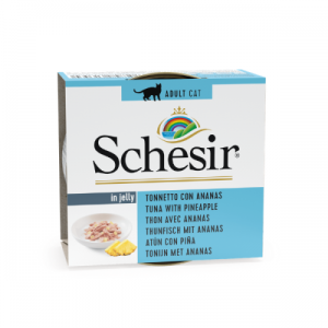 Schesir Tuna with Pineapple in Jelly, conserva, 75 g - tin