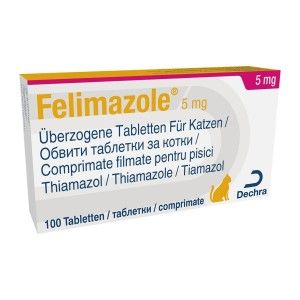 Felimazole, 5 mg/ 100 comprimate