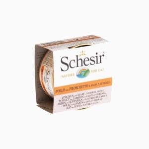 Schesir Chicken with Ham, conserva, 70 g