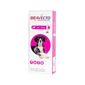 Bravecto Dog Spot On 1400 mg, 40-56 kg, 1 pipeta (PRESCRIPTIE NECESARA)
