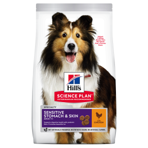 Hill's SP Canine Adult Skin and Stomach Chicken, 2.5 kg - punga
