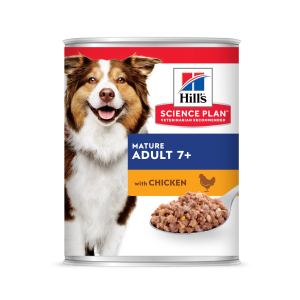 Hill's SP Mature Adult 7 Plus hrana pentru caini cu pui 370 g
