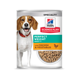 Hill's SP Canine Adult Perfect Weight Chicken and Vegetables, 363 g - conserva