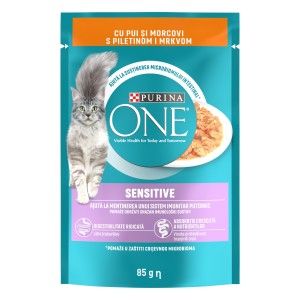 ONE SENSITIVE Cat GiG Chkn&Crt26x85g XG