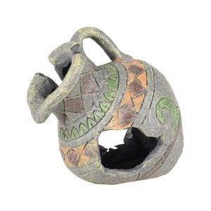 DECOR ACVARIU EPAVA ULCIOR GRI 13X12X13CM/410269 (Accesorii - Pesti)
