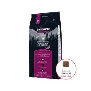 Hrana Uscata Caini, Chicopee Holistic Nature Line, Soft Senior, Goat & Potato, 12 kg (Hrana Uscata - Caini)
