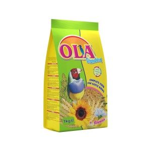 OLA PASARI EXOTICE - HRANA 1KG 8BUC/BAX/(96BAX/PAL) (Hrana - Pasari)