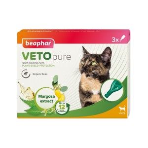 BEAPHAR VETOPURE PIPETA AP REPELENTA CAT (3PIP/CUT)/14460/17812 (6buc/bax) (Farmacie - Antiparazitare)