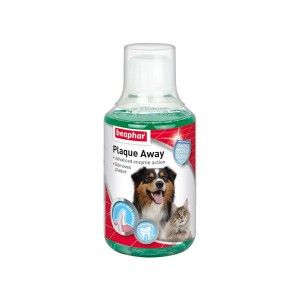 BEAPHAR DENTAL PLAQUE AWAY APA DE GURA 250ML/17321 (3buc/bax) (Igiena - Caini)
