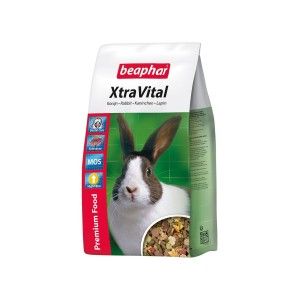 BEAPHAR XTRA VITAL PREMIUM IEPURI 1KG/16315 (4buc/bax) (Hrana - Rozatoare)