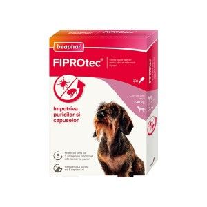 BEAPHAR FIPROTEC PIP AP DOG S 2-10 KG 3x0.67ML/CUT/15506 (6buc/bax)