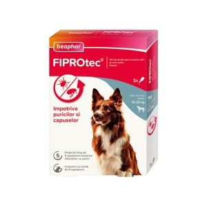 BEAPHAR FIPROTEC PIP AP DOG M 10-20KG 3x1.34ML/CUT/15507 (6buc/bax)
