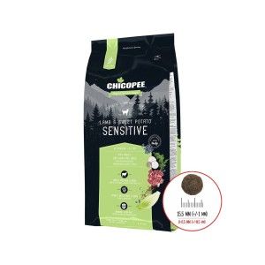 Hrana Uscata Caini, Chicopee Holistic Nature Line, Sensitive, Lamb & Sweet Potato, 12 kg (Hrana Uscata - Caini)