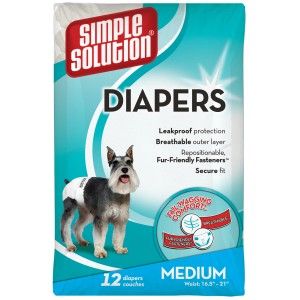 Simple Solution Scutece Pampers M, 12 buc