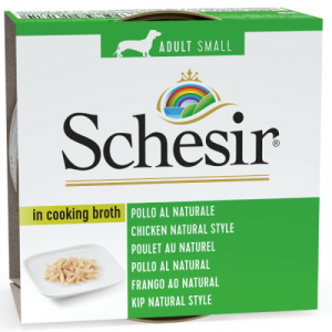 Schesir Dog Adult Small Pui, 85 g