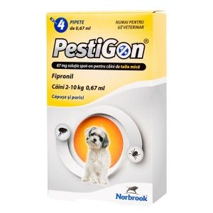 Pestigon Dog S (2-10 kg) 4 pipete