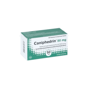 Caniphedrin 50 mg, comprimate pentru caini, 10 blistere x 10 comprimate