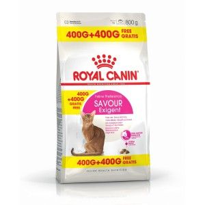 Royal Canin Feline Exigent Savour Sensation, 400 g + 400 g CADOU