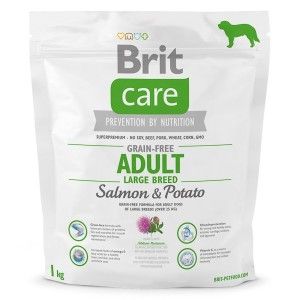 Brit Care Grain-free Adult Large Breed Salmon and Potato, 1 kg
