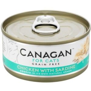 Canagan Cat, Pui si Sardine, 75 g