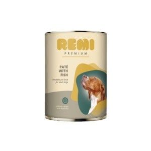 Hrana Umeda Caini, Remi Premium Pate cu Peste, 400 g (Hrana Umeda - Caini)