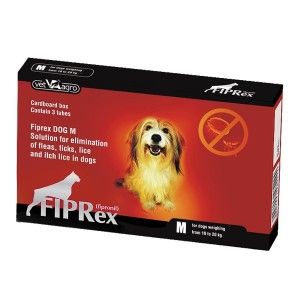 Fiprex 75 M (10-20 kg), 3 pipete (Farmacie - Antiparazitare)
