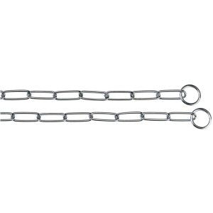 Zgarda caine lant oval-65 cm