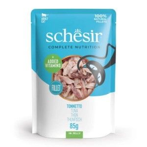 Hrana umeda pisici, Schesir, Ton in Jeleu, 85 g (Hrana Umeda - Pisici)
