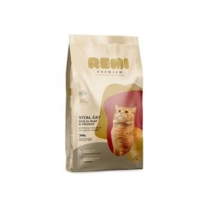 Hrana Uscata Pisici, Remi Premium Adult Vital cu Vita, 1.5 kg (Hrana Uscata - Pisici)