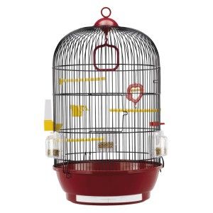 Colivie Diva Full Option Rosu / Negru, 40 x 65 cm