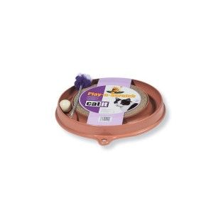 Hagen Jucarie pisica Play N Scratch maro- PetMart Pet Shop Online