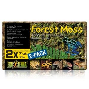 EXO TERRA ASTERNUT FOREST MOSS COMPACT 2x7L PT3095