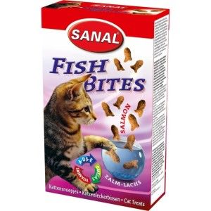 Sanal Cat Fish Bites, 75 g