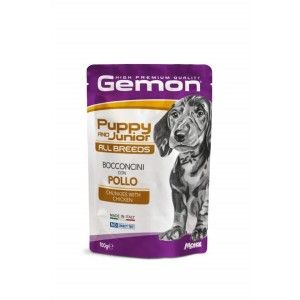 Gemon Chunkies Puppy & Junior All Breeds - Pui - 100g 