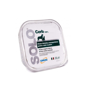 Solo, conserva 100% Cerb, 300 g (Diete Veterinare - Caini)