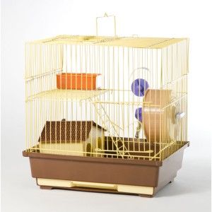 Cusca Hamsteri, 1 etaj Multicolor, 30x23x31 cm