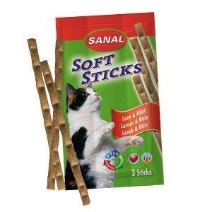 Sanal Sticks Lamb and Rice, 3 sticks/ 15 g