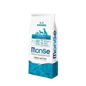 Monge All Breeds Adult Hypoallergenic Somon & Ton, sac x 12 kg 