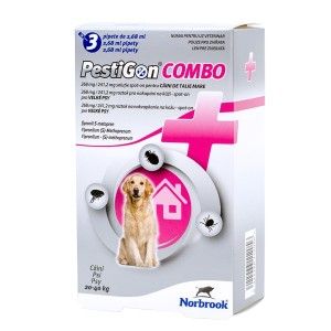 PestiGon Combo Dog L (20 - 40 kg), 3 pipete (Farmacie - Antiparazitare)