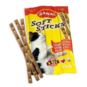 Sanal Sticks Turkey & Liver, 3 sticks/ 15 g