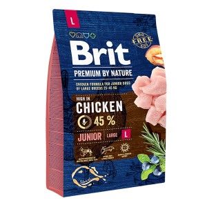 Brit Premium By Nature Junior L, 3 kg - punga