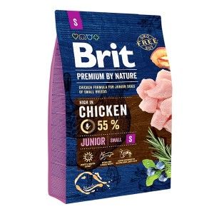 Brit Premium by Nature Junior Small, 3 kg - punga