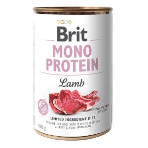 Brit Mono Protein Lamb, 400 g - conserva