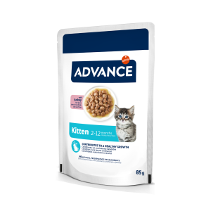 Advance Cat Wet Kitten Curcan, 85 g (Hrana Umeda - Pisici)