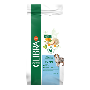 Hrana Uscata Catei, Libra Dog Puppy Medium-Maxi, Pui, 12 kg (Hrana Uscata - Caini)