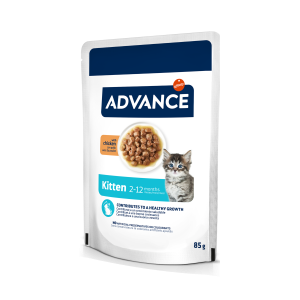 Advance Cat Wet Kitten Pui, 85 g (Hrana Umeda - Pisici)