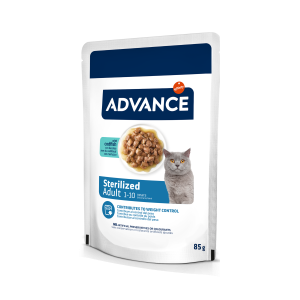 Advance Cat Wet Sterilized Cod, 85 g (Hrana Umeda - Pisici)
