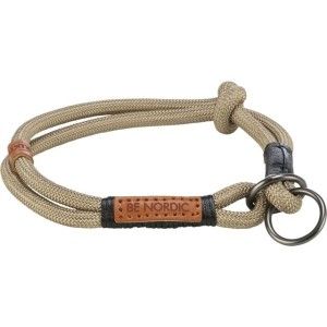 Trixie Zgarda Coarda Be Nordic, L - XL: 55 cm / 13 mm, Nisipiu/Negru, 17294