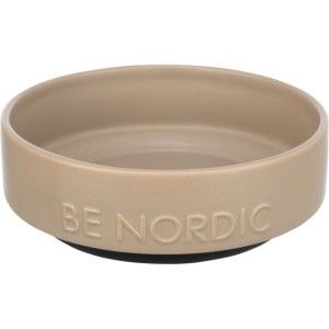 Trixie Bol Ceramic Be Nordic, 0.5 l / ø 16 cm, Taupe, 24526